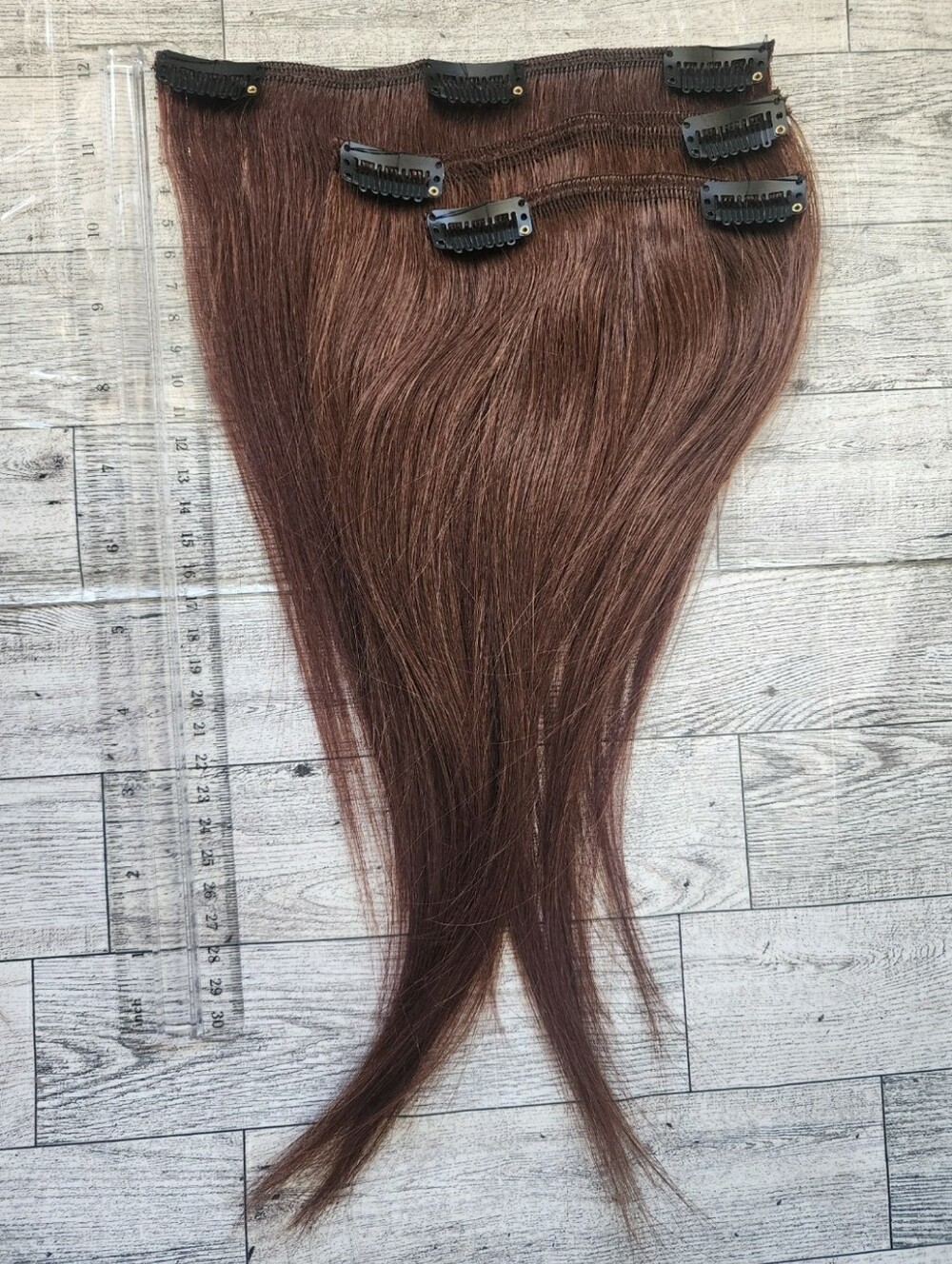 Instant Results 3 pcs Brand New 🆕️ 12 inch Hair Extensions 🌿 Real Hair - Picture 4 of 5